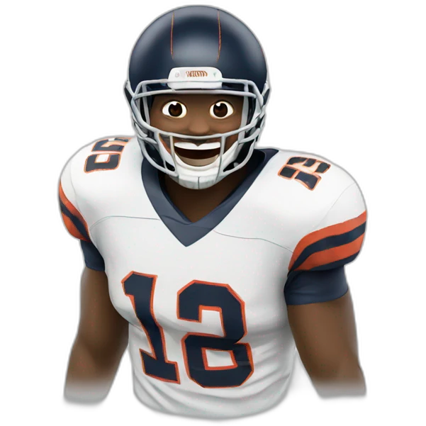 smiling-football-player emoji