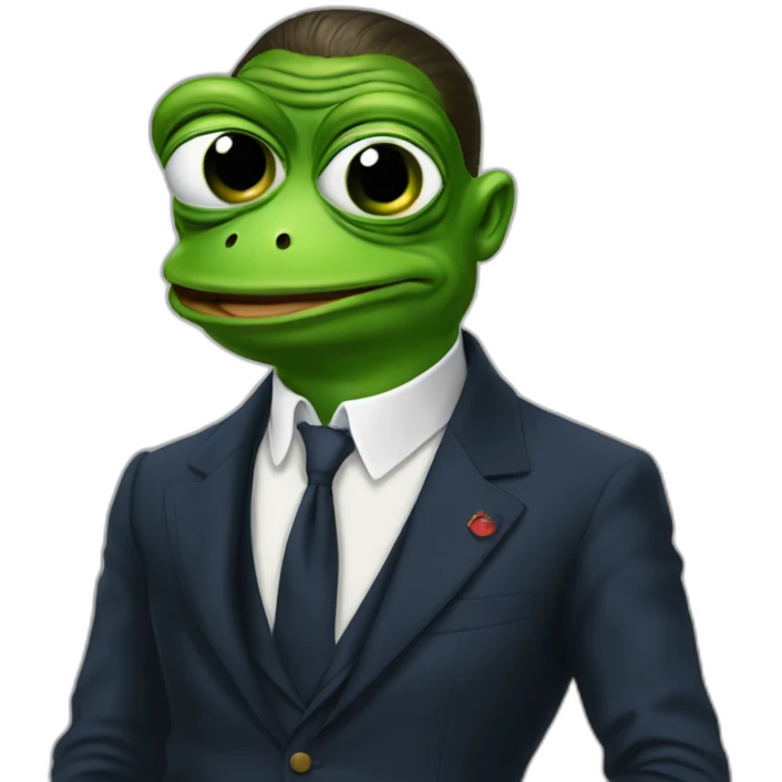 Nicolas Sarkozy pepe frog emoji