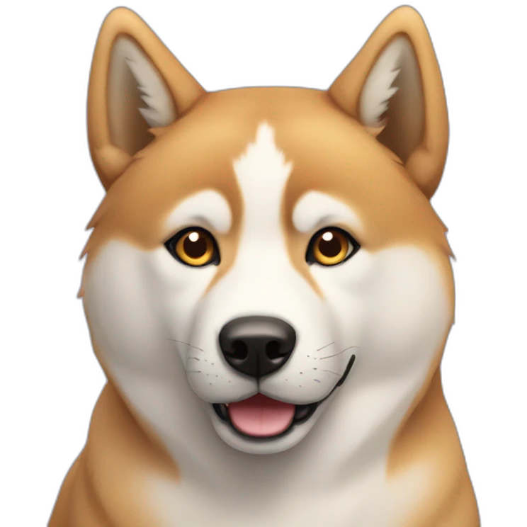 Siba inu emoji