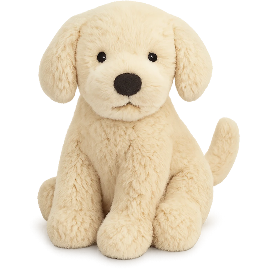cute golden retriever puppy jellycat plushie emoji