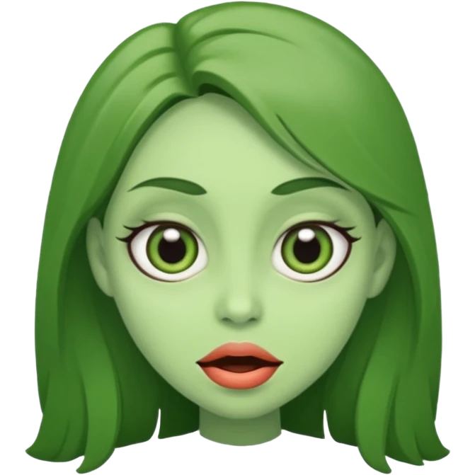 Frog lady  emoji