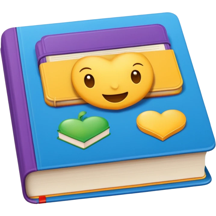 A English language textbook emoji