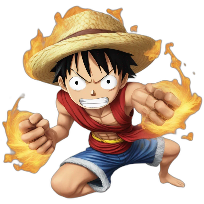Monkey D. Luffy gear 5 emoji