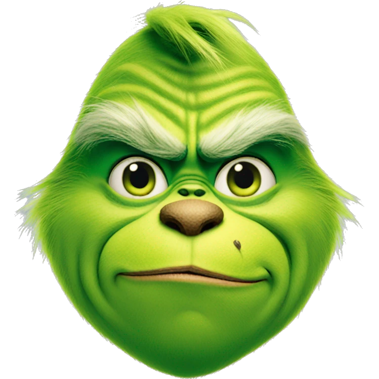 the grinch super  emoji
