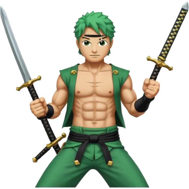 I need zoro 3 sword emoji emoji