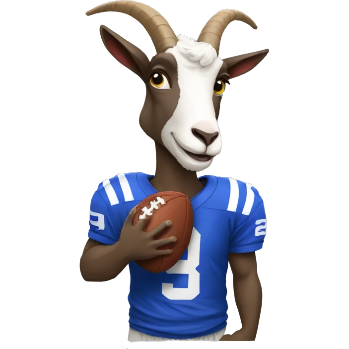 Goat of football  emoji