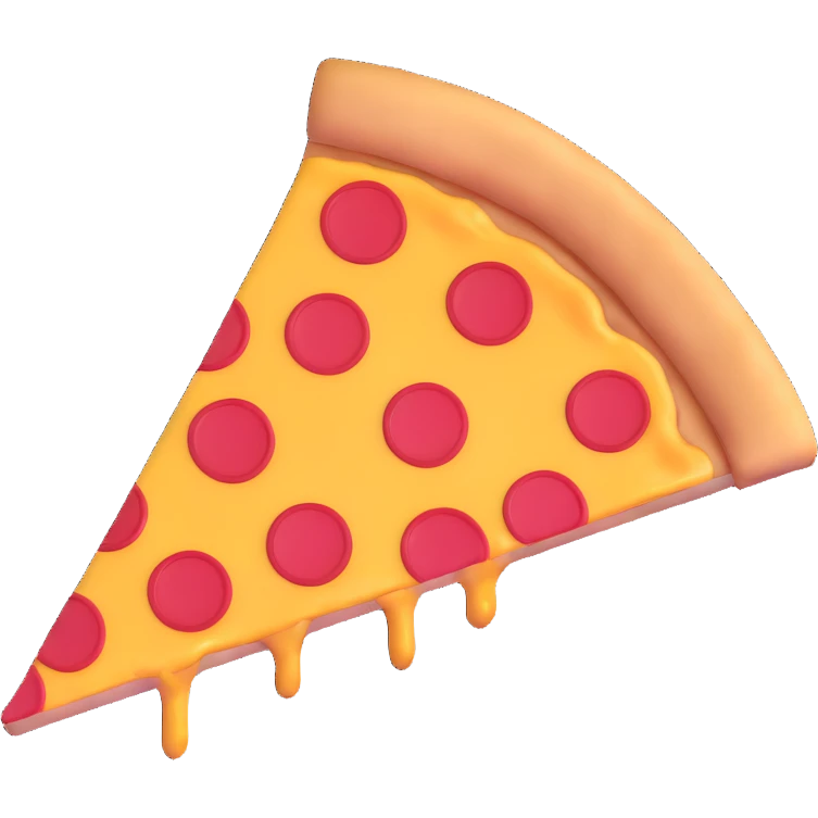 slice of pizza emoji