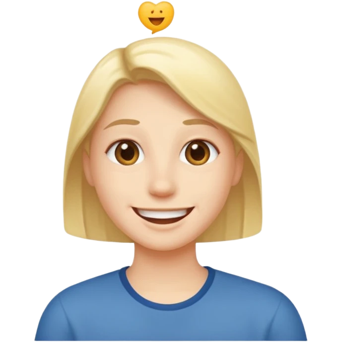 Smile with saying Yooo emoji