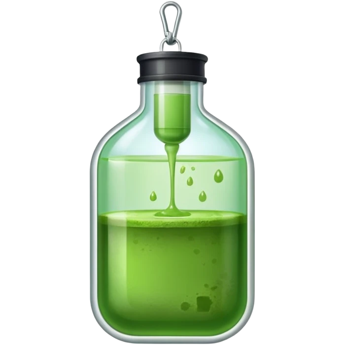 Matcha in iv bag emoji
