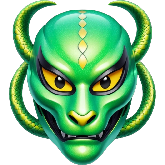 glitter green viper valorant toxic mask emoji