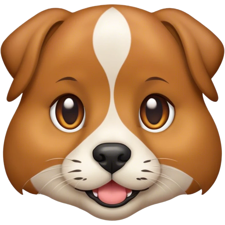 Pet avec un visage emoji