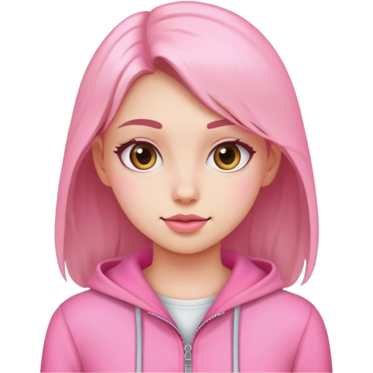 daily routine girl pink emoji