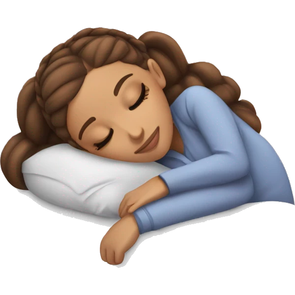 Ariana Grande sleeping emoji
