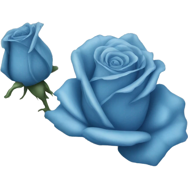 Blue roses  emoji