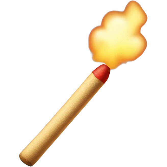 Match stick sparking emoji