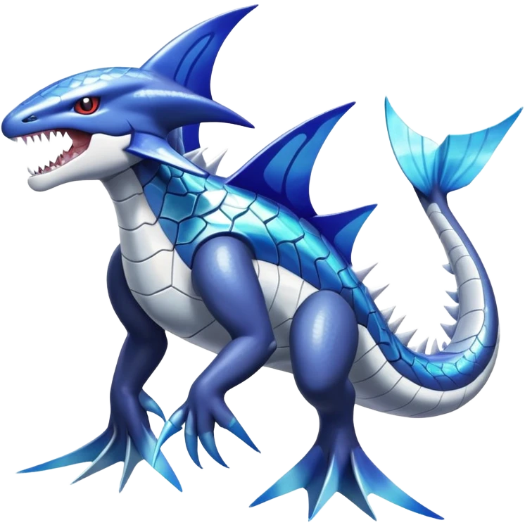 Dialga-Kyurem-Sharpedo-Kyogre-Pokémon-Fakémon-creature emoji