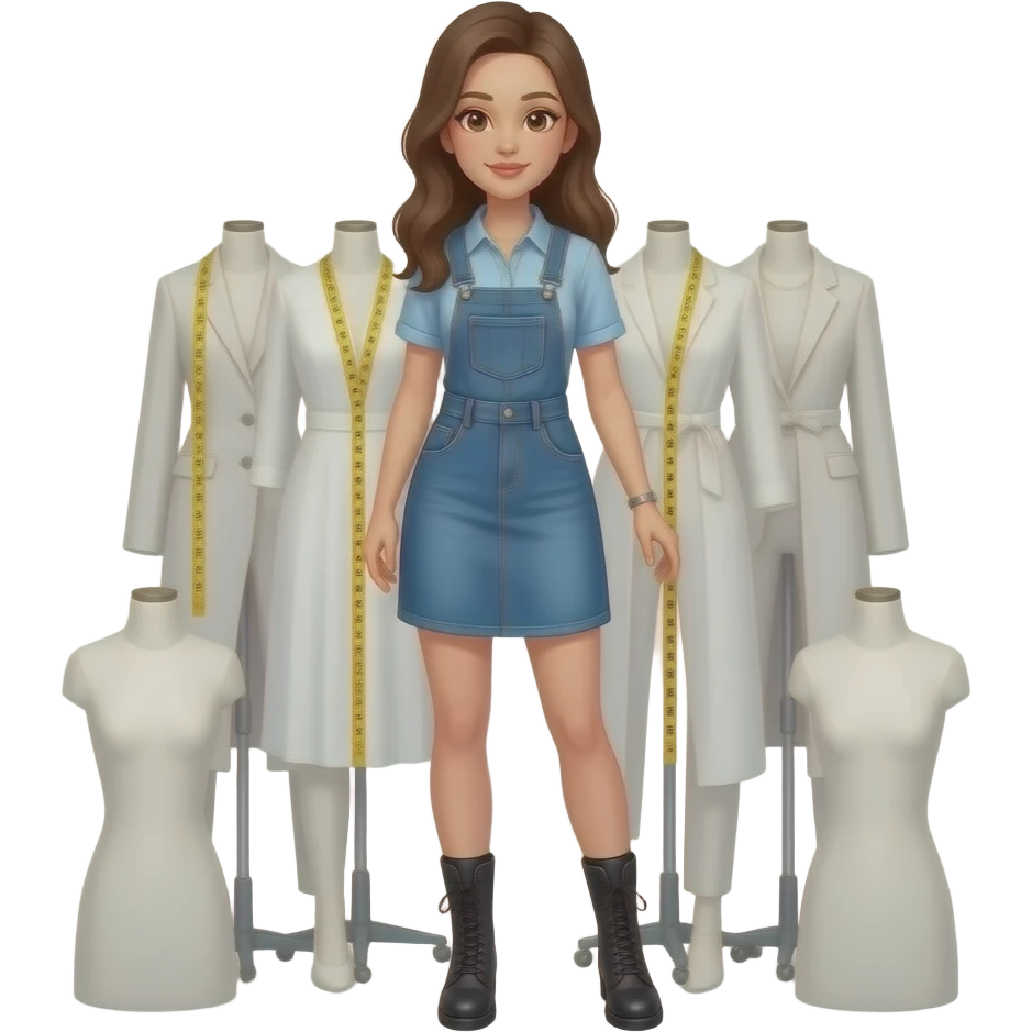 fashion designer sew emoji