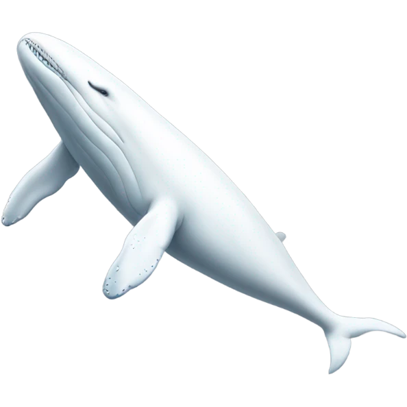 white whale , underside emoji