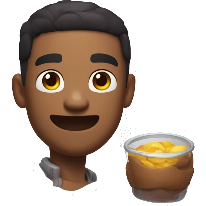 La tête de Nani Arès dans le jeu brawl stars  emoji