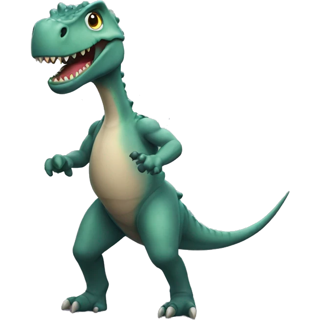 Dino der tanzt emoji