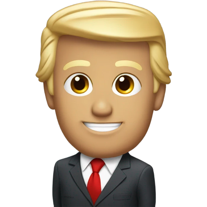 President Donald Trump emoji