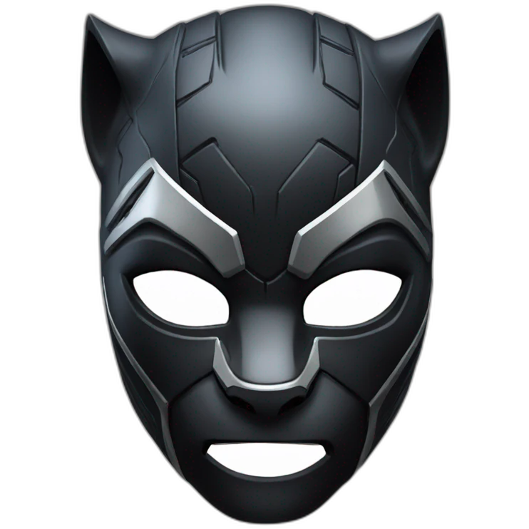 Black Panther, mask, Marvel emoji