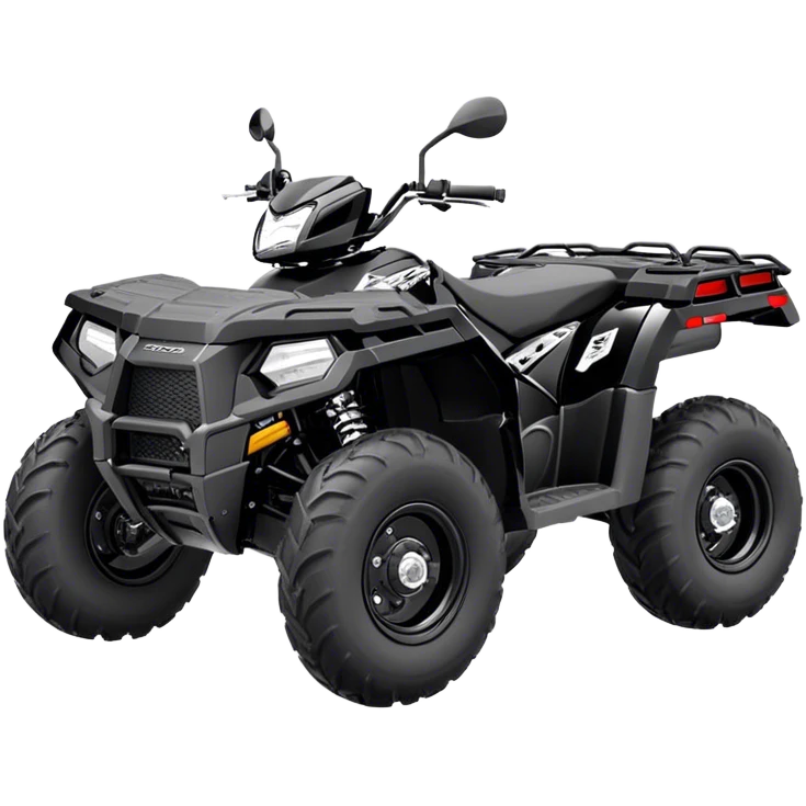 ATV - Polaris Sportsman 570 (Model Year: 2022) (Iconic colour: Black) emoji