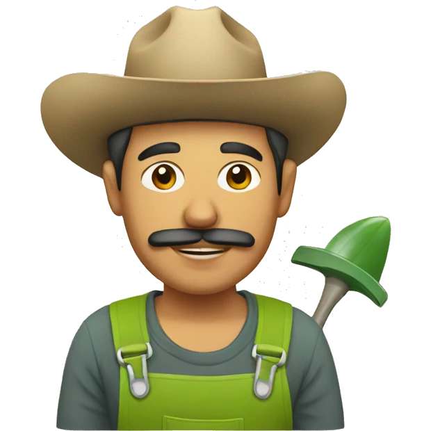 Mexican gardener emoji