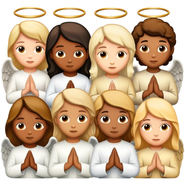 angels and saints emoji