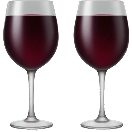 red wine emoji