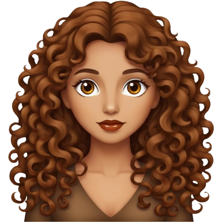 glamorous medium brown woman emoji