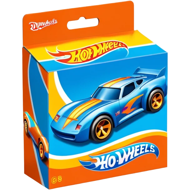 Упаковка от HotWheels emoji