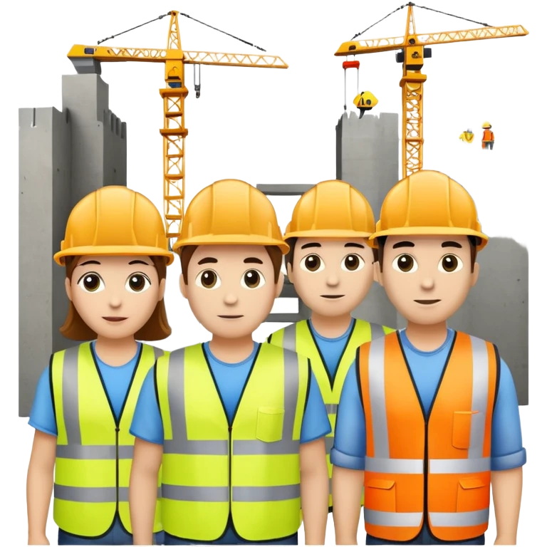 Construction site emoji