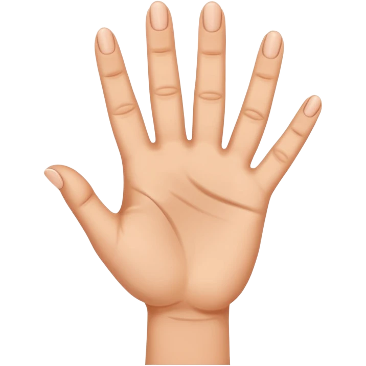 Tri prsta na Srpski način emoji