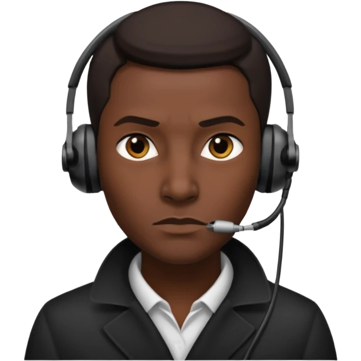 Spy with earpiece emoji