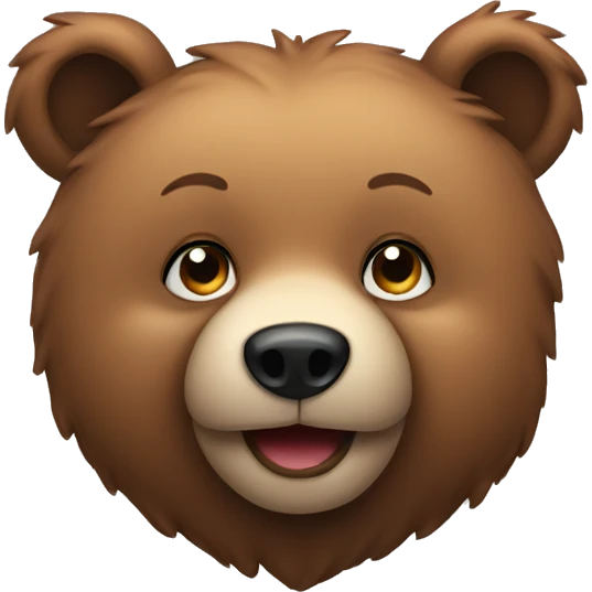 cute bear emoji
