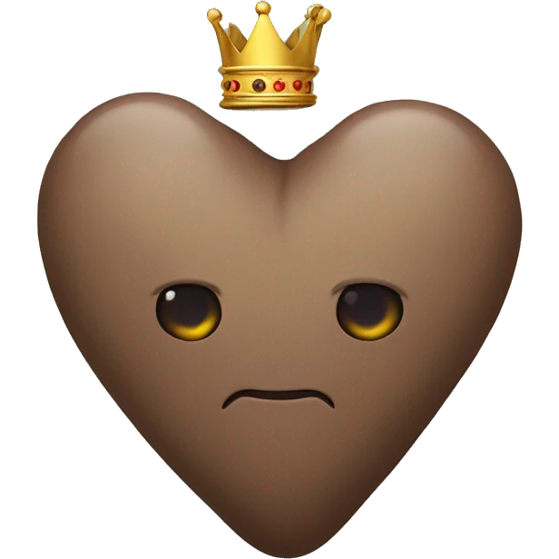 A liver with  crown emoji