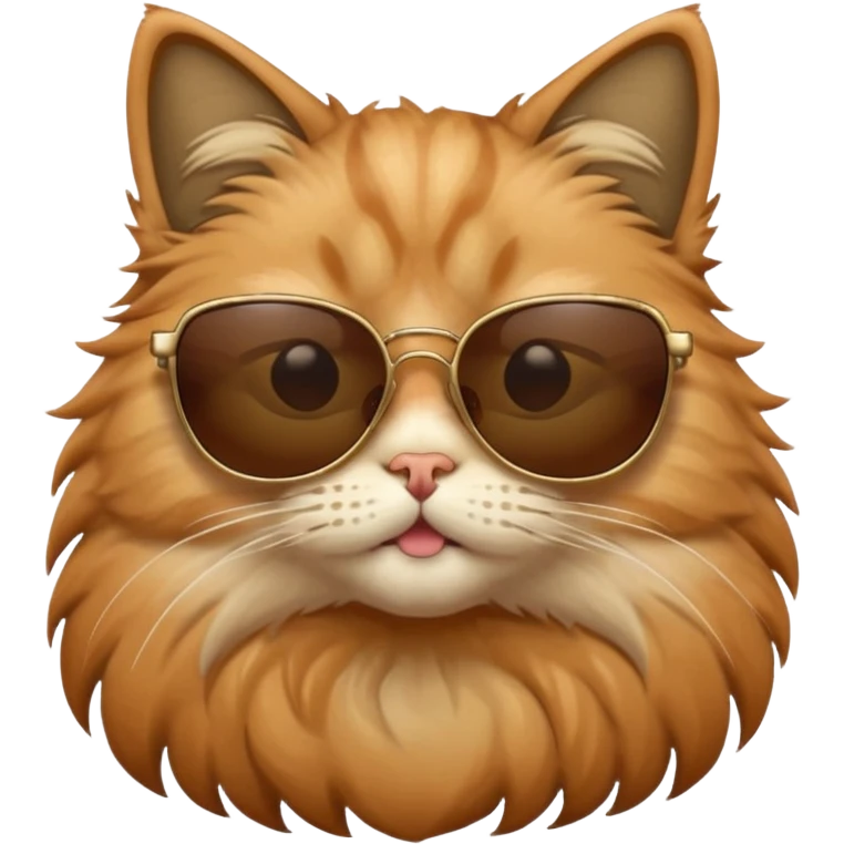 Cat wearing sunglasses emoji