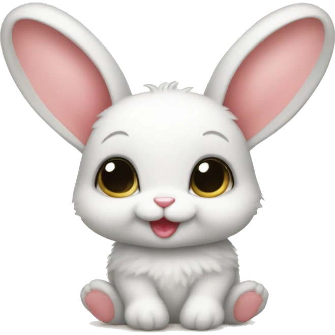 Baby bunny emoji