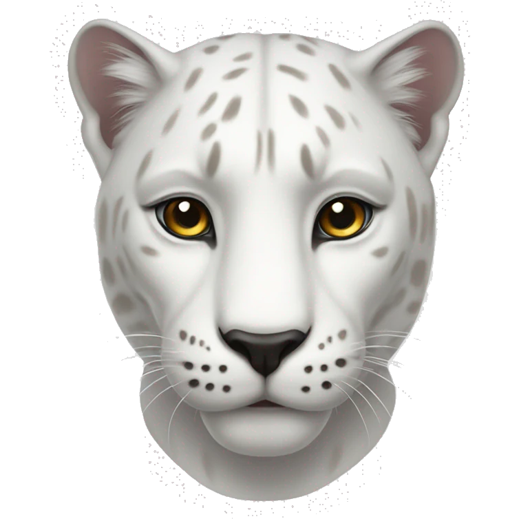 White Panther  emoji