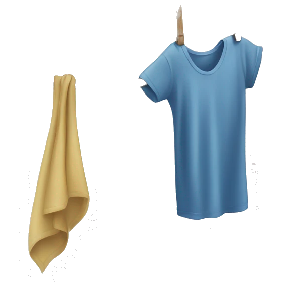 hanging the laundry emoji
