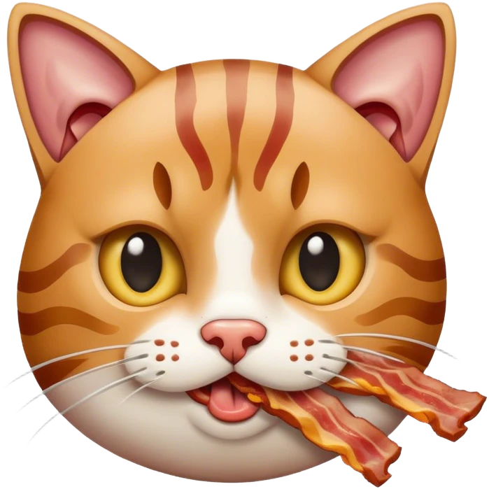 bacon cat emoji