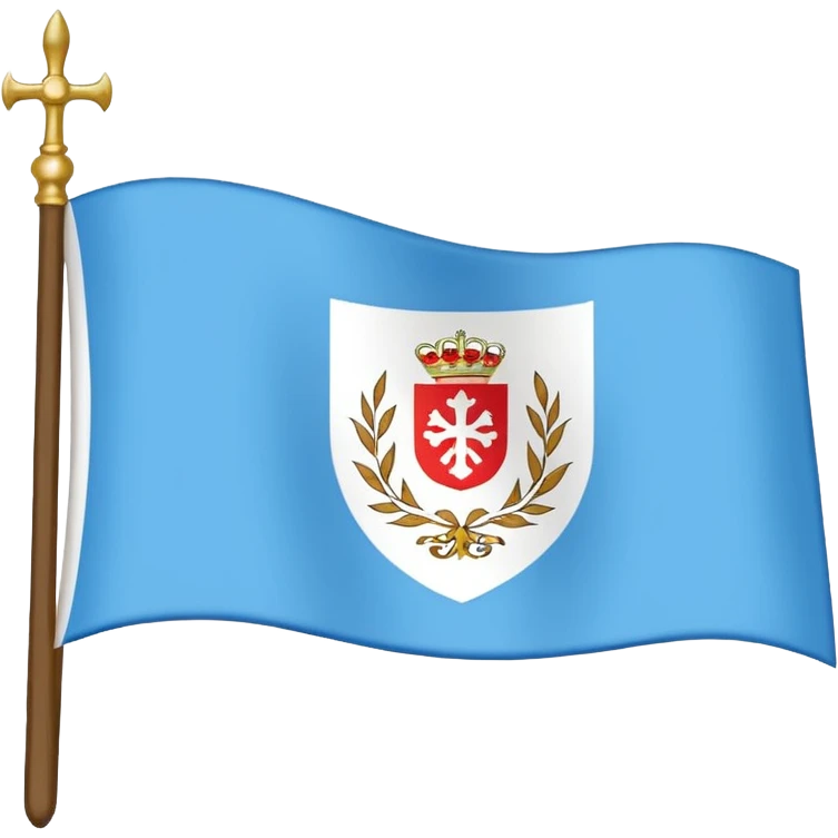 bandera de Galicia emoji