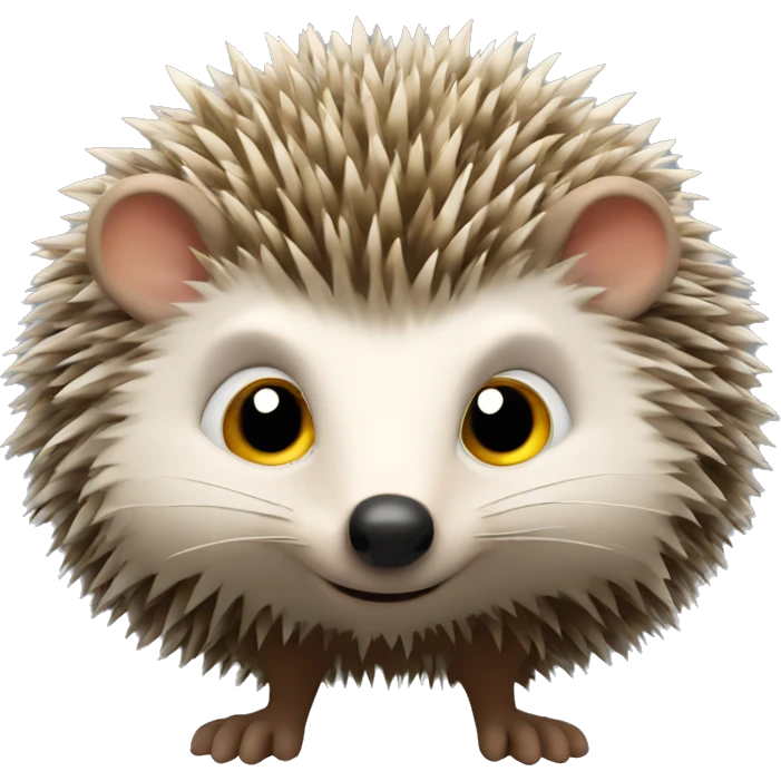 the hedgehog is leaving emoji