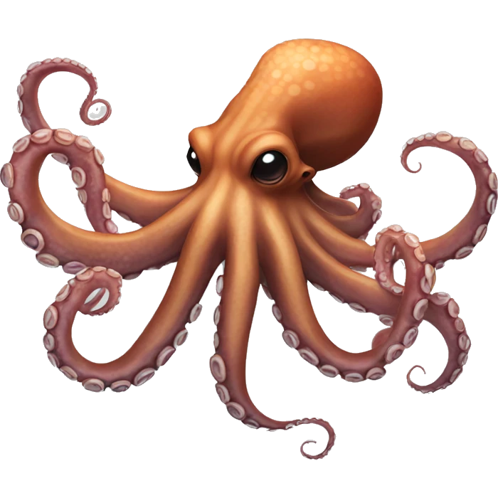 Octopus realistic emoji