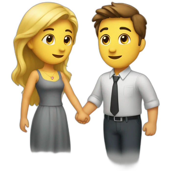 Two people in love  emoji