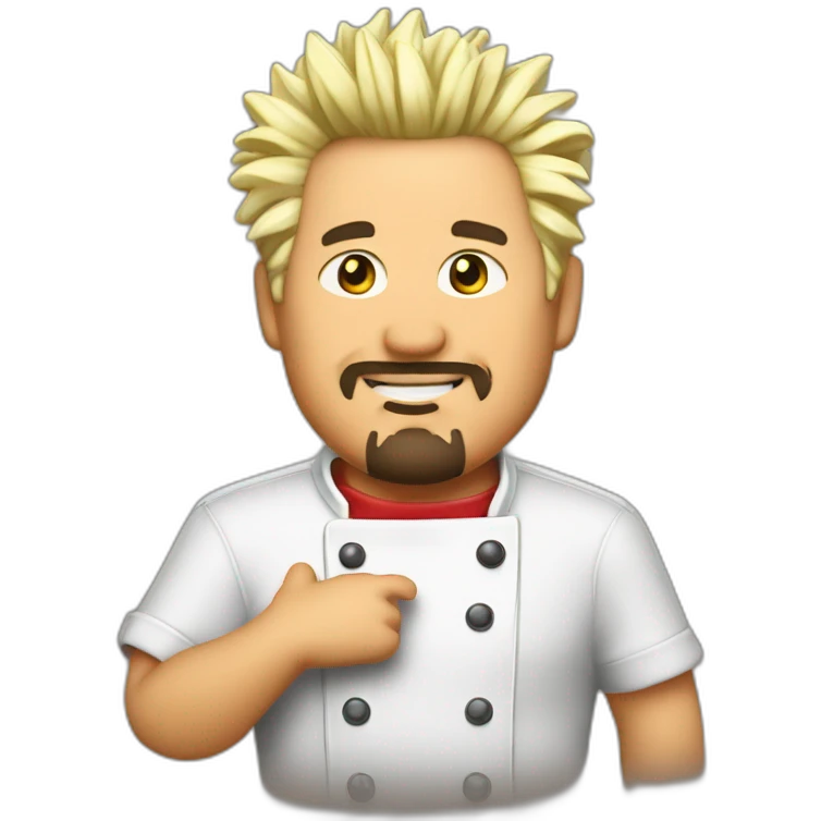 guy fieri chef kiss emoji