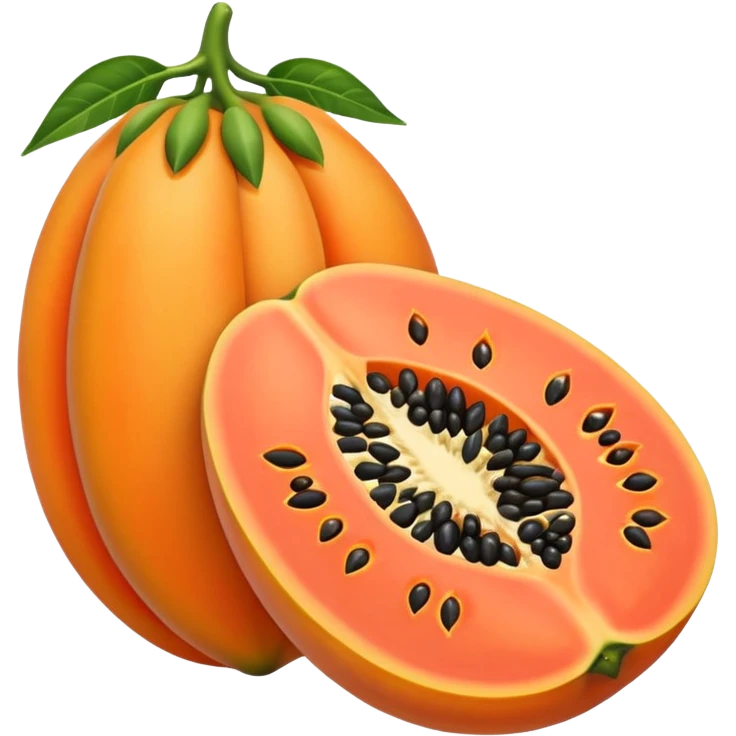 papaya emoji
