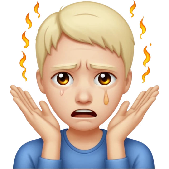 suffering emoji
