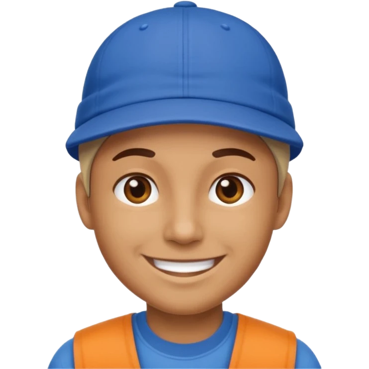 🧢 +😁 emoji emoji